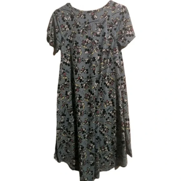 LULAROE DISNEY MICKEY MOUSE & MINNIE MOUSE CARLY DRESS NEW W TAGS LIMITED ED XS - Picture 5 of 14